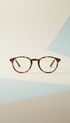 Tortoiseshell Round Readers With Keyhole Bridge